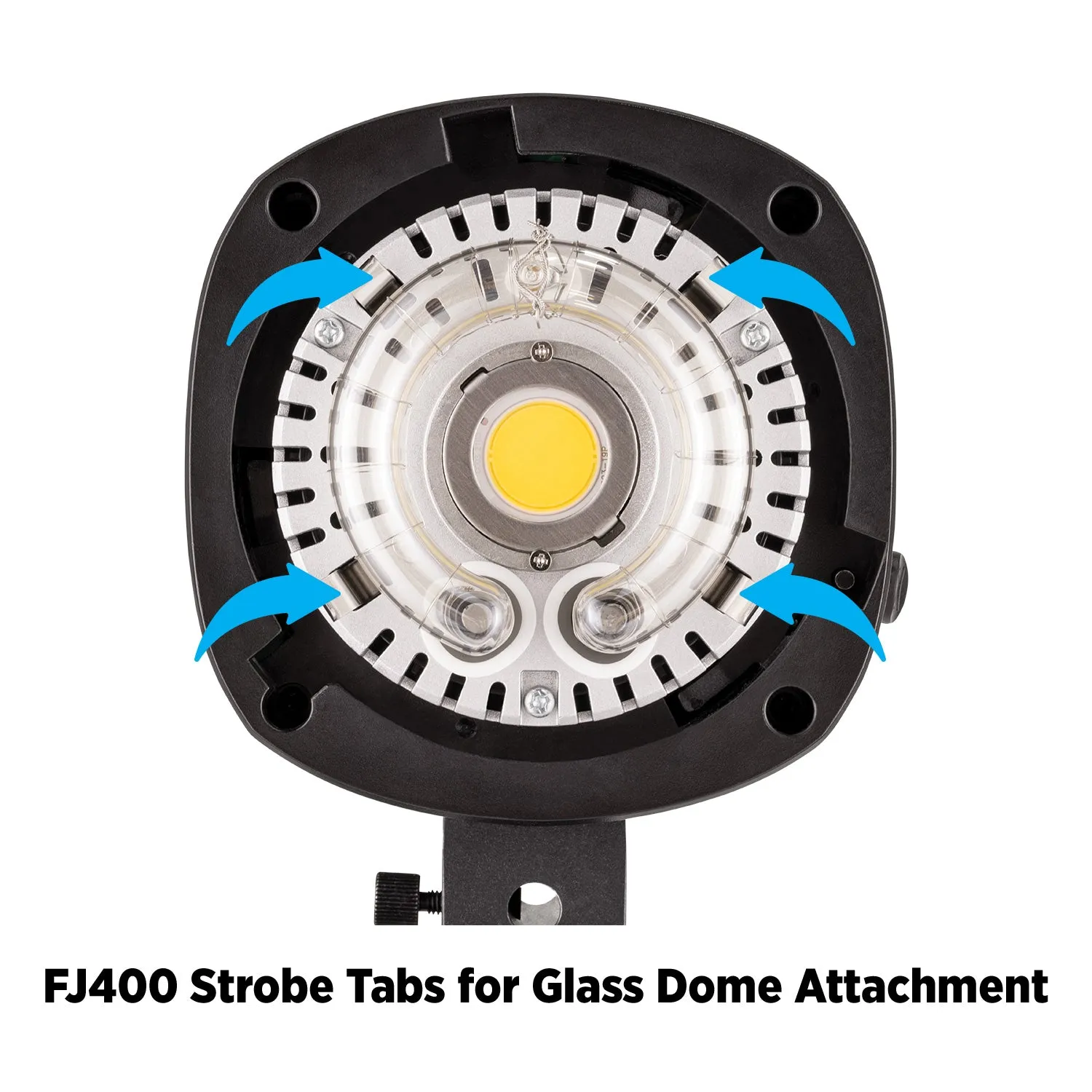 FJ400 Glass Dome (4-Tab)