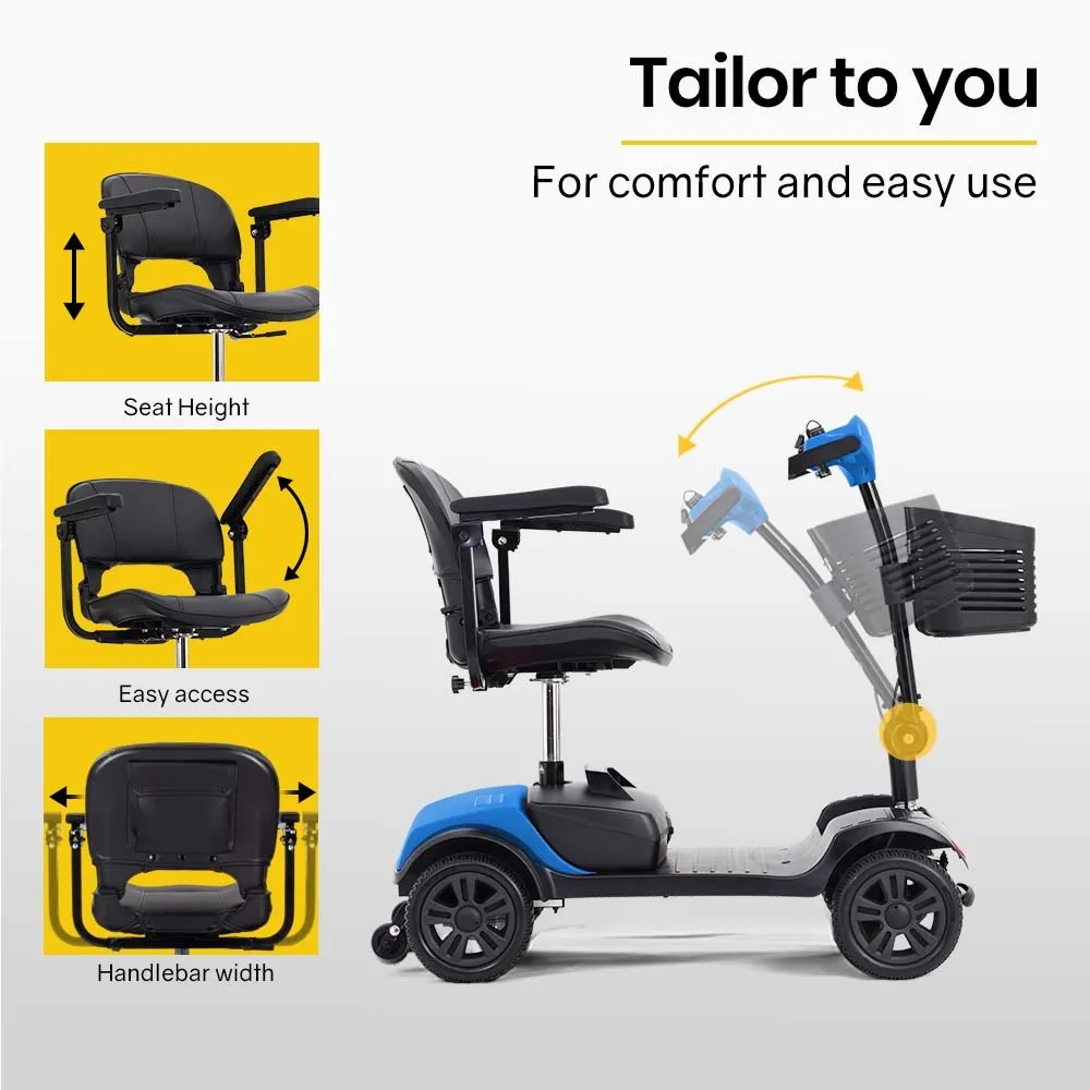 Flat-Free Electric Mobility Scooter 24V/250W SmartRider