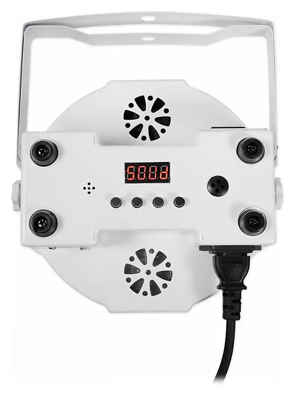 Floodlights Rockville RockPAR50 WHT LED RGB Compact Par Can DJ/Club DMX Wash Lights RockPAR50 WHT