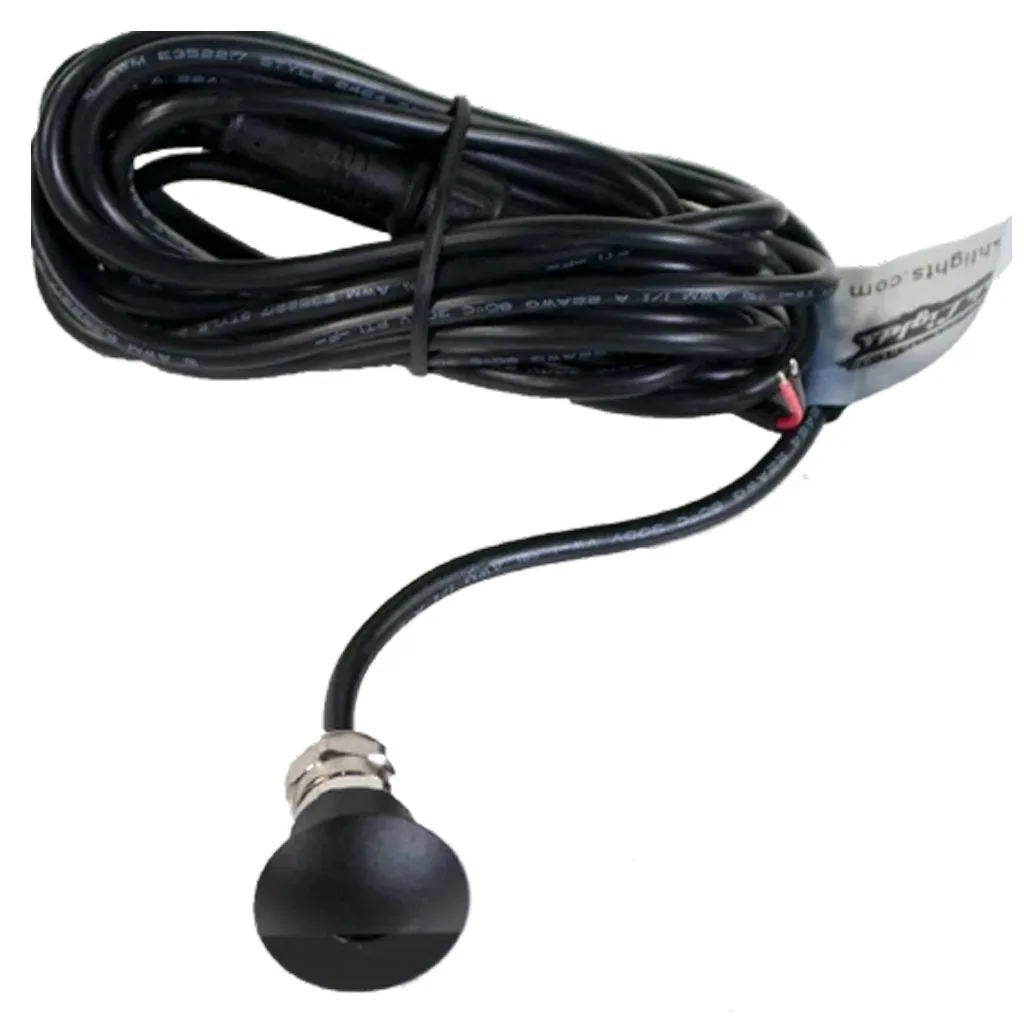 Flush Mounted LED Step Light - Black Housing