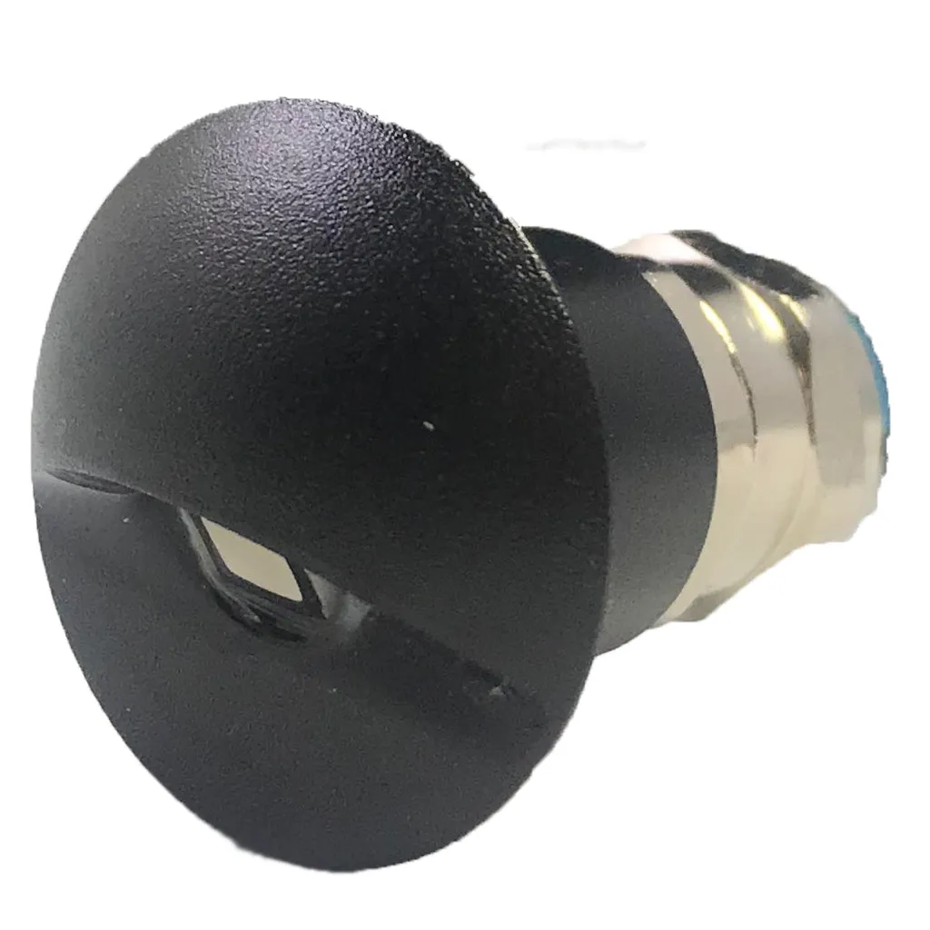 Flush Mounted LED Step Light - Black Housing