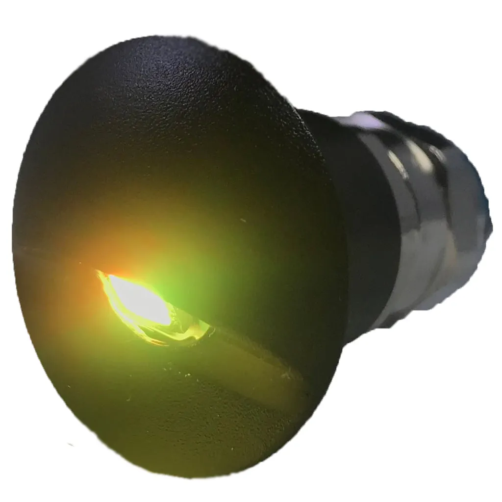 Flush Mounted LED Step Light - Black Housing