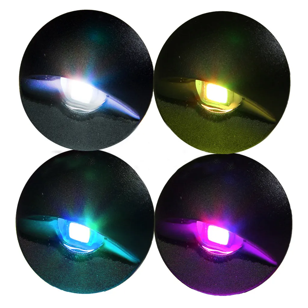 Flush Mounted LED Step Light - Black Housing
