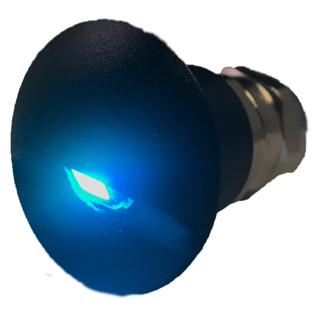 Flush Mounted LED Step Light - Black Housing