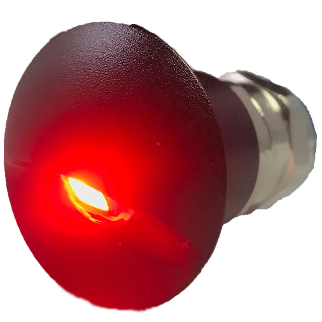 Flush Mounted LED Step Light - Black Housing