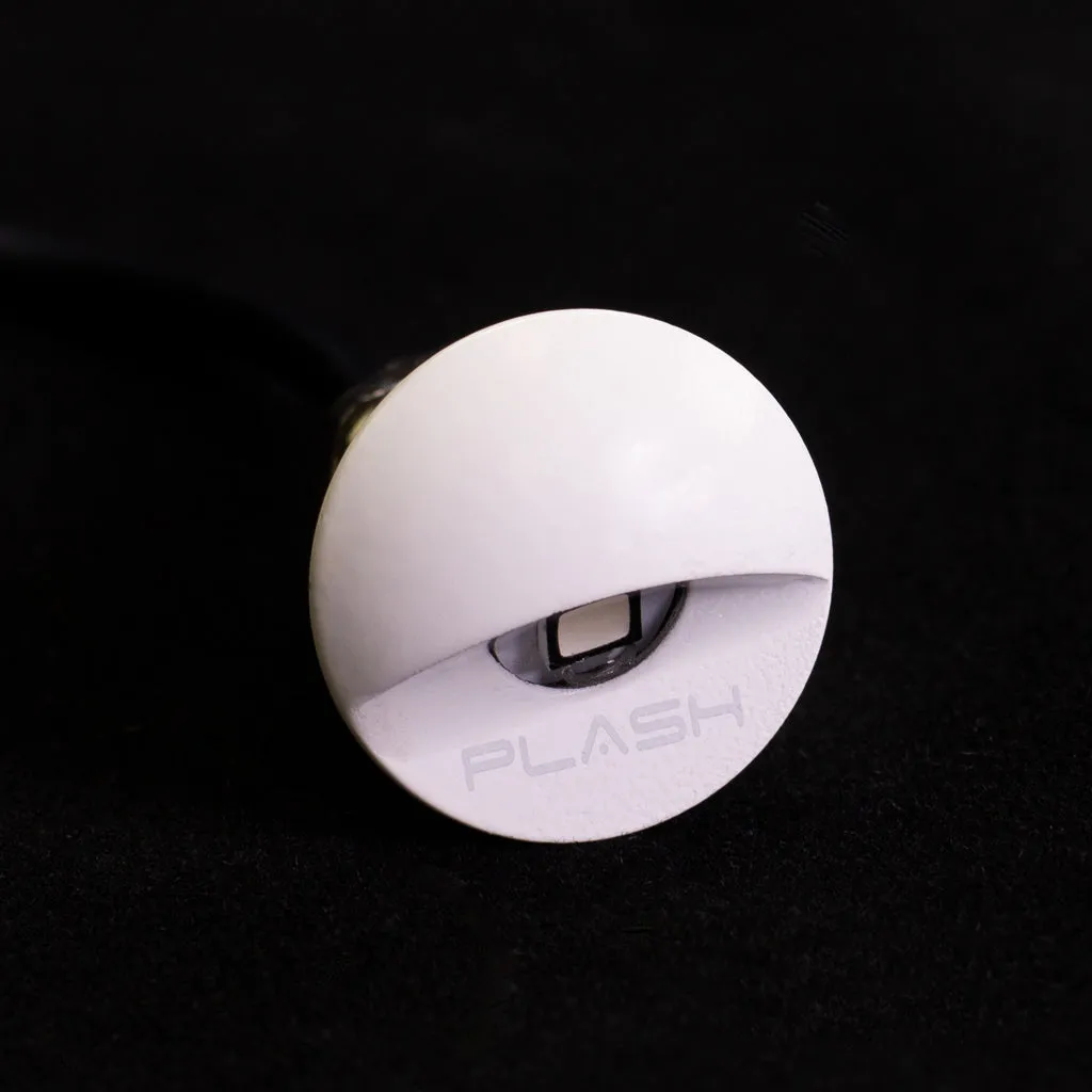 Flush Mounted LED Step Light - White Housing