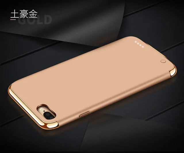 for iphone 6s 7 8  Portable Battery Charge Phone Cases
