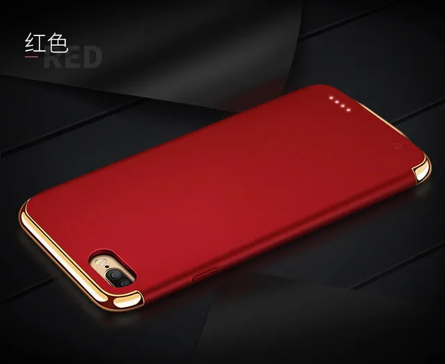 for iphone 6s 7 8  Portable Battery Charge Phone Cases