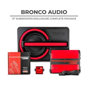 Ford Bronco 6th Gen BRO-BASS Package 12” Subwoofer Enclosure Complete Package