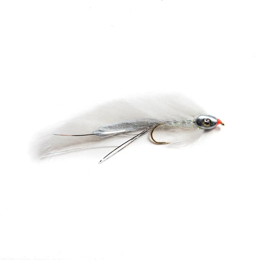 Fulling Mill Zonker Skullhead Streamer - White