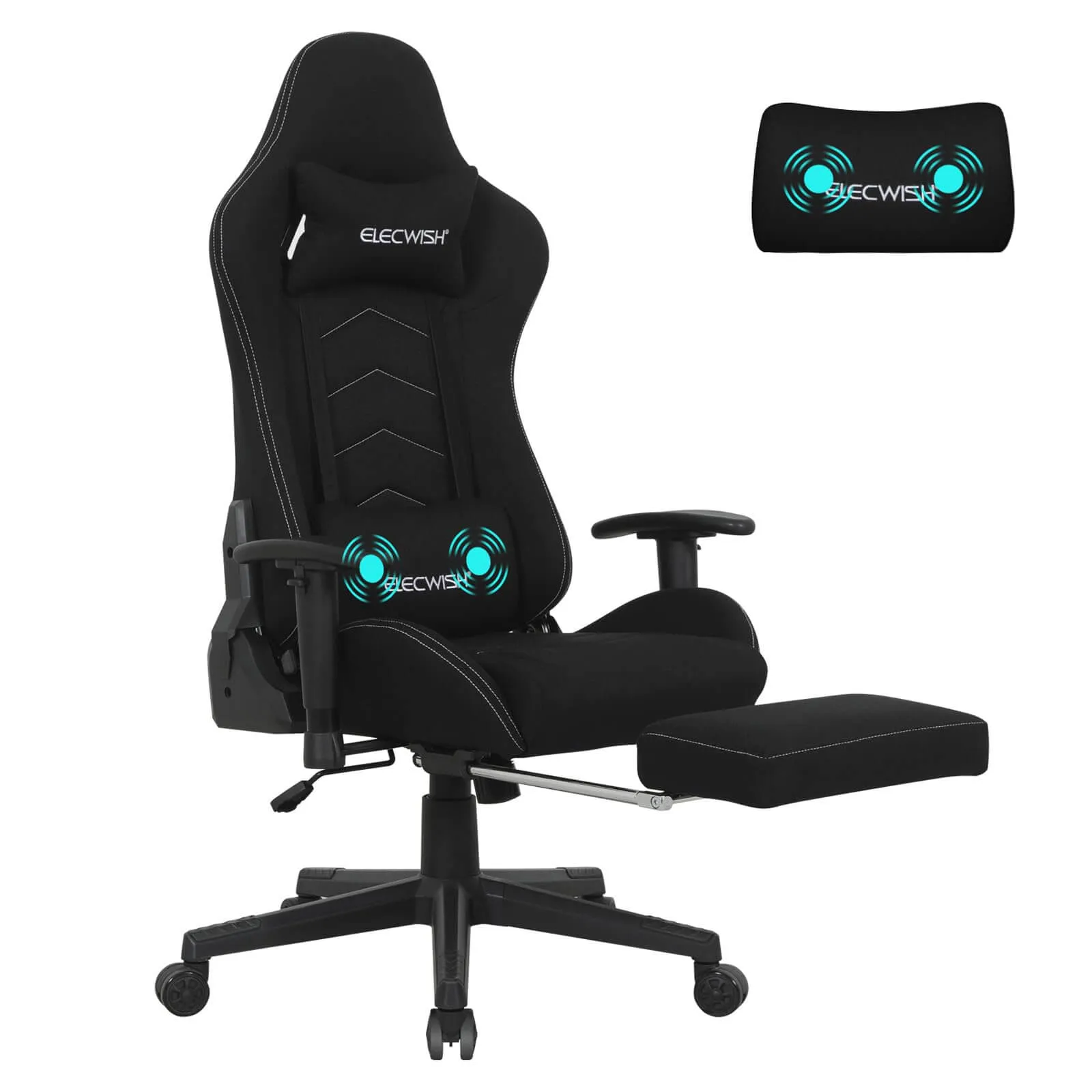 Gaming Chair with Massage Lumbar Support OC121