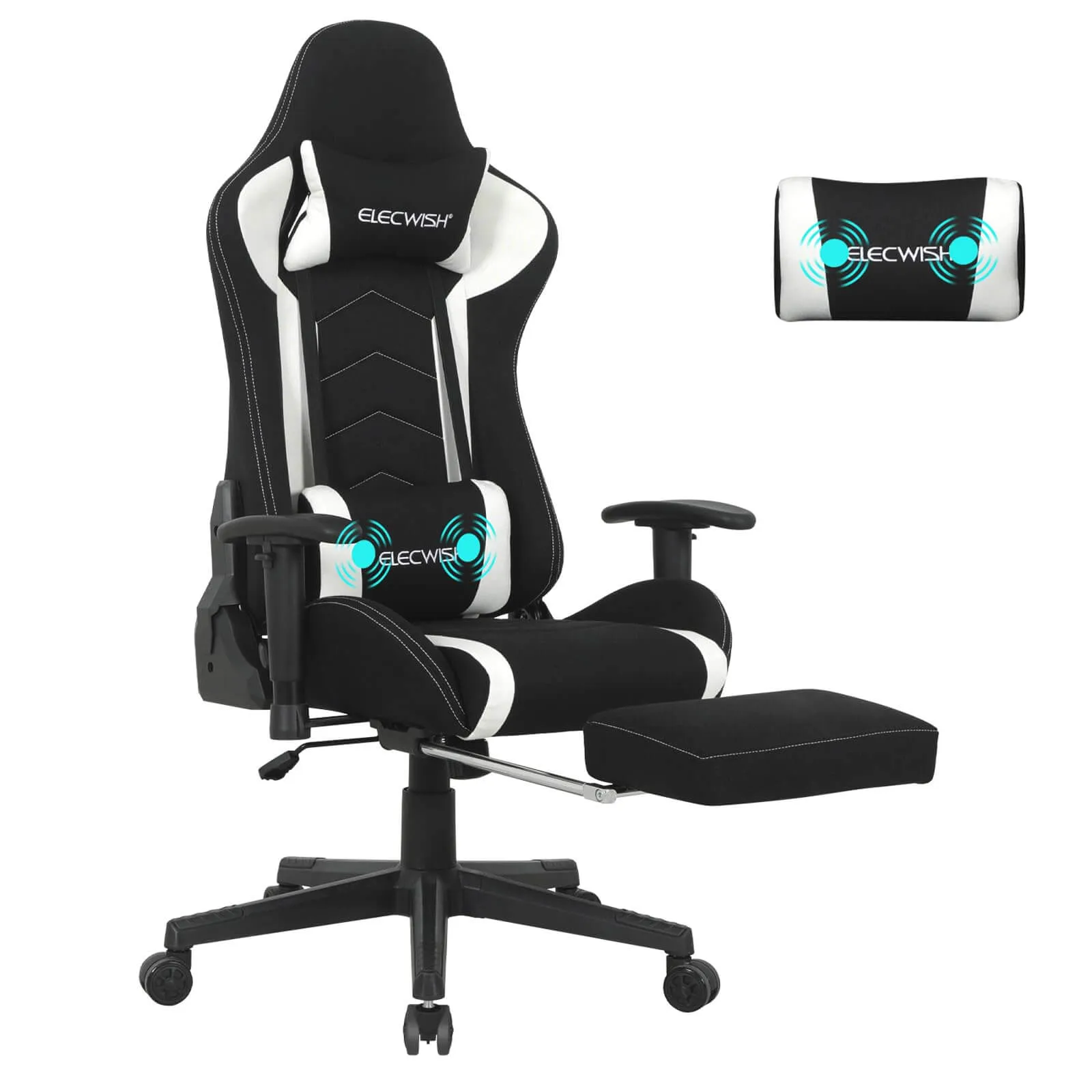 Gaming Chair with Massage Lumbar Support OC121