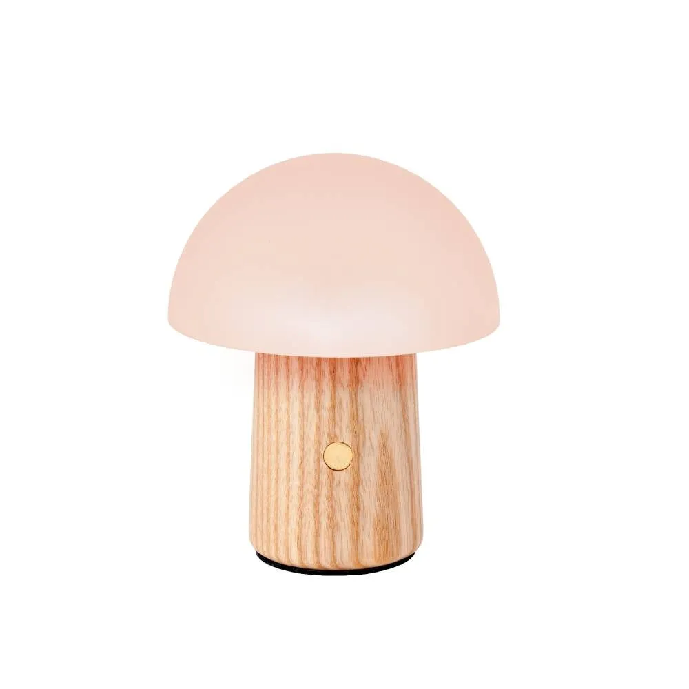 Gingko Design Super Mini Alice Mushroom Lamp White Ash