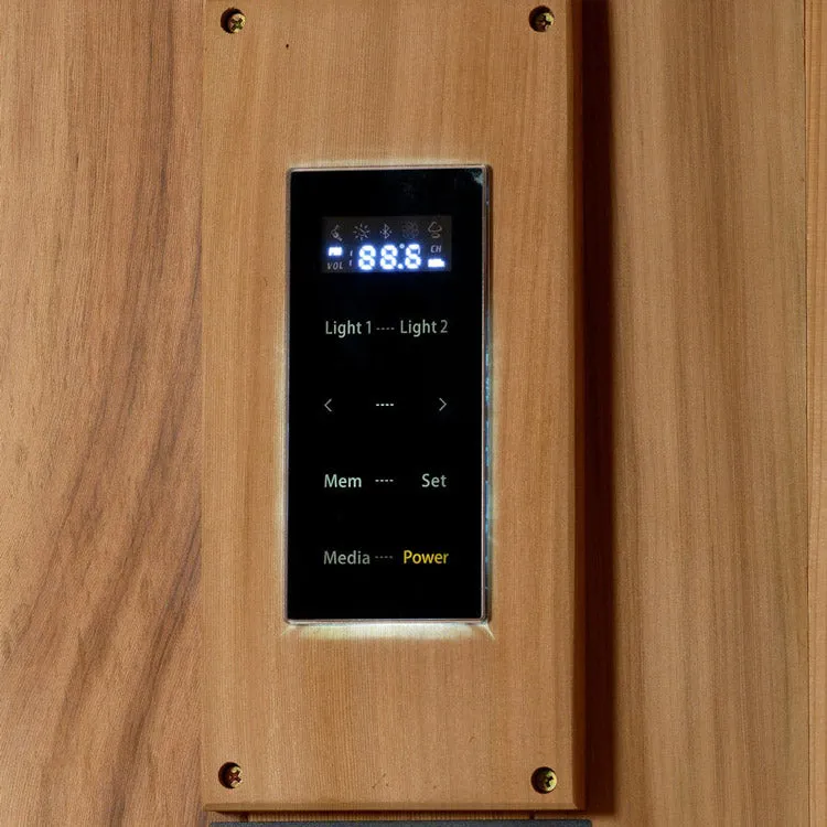 Golden Designs "Copenhagen Edition" 3 Person Traditional Sauna - Canadian Red Cedar