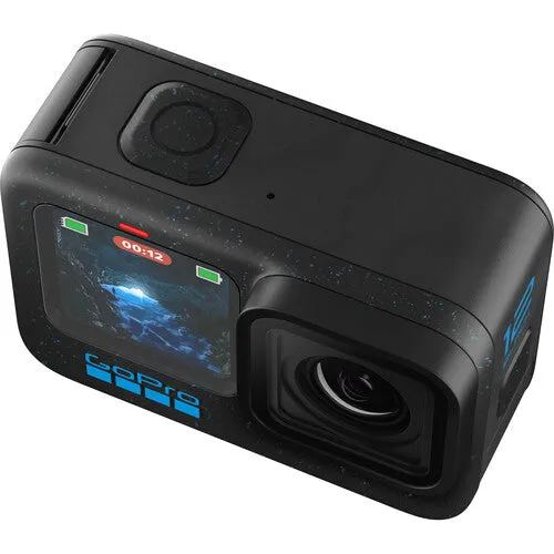 Gopro Hero 12 Black SPECIALTY Bundle w/Enduro Battery   64GB SD Card