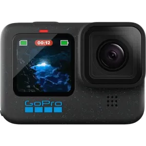 Gopro Hero 12 Black SPECIALTY Bundle w/Enduro Battery   64GB SD Card