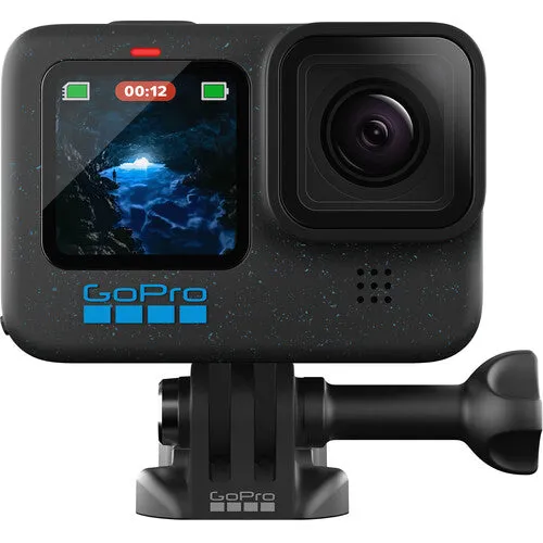 Gopro Hero 12 Black SPECIALTY Bundle w/Enduro Battery   64GB SD Card