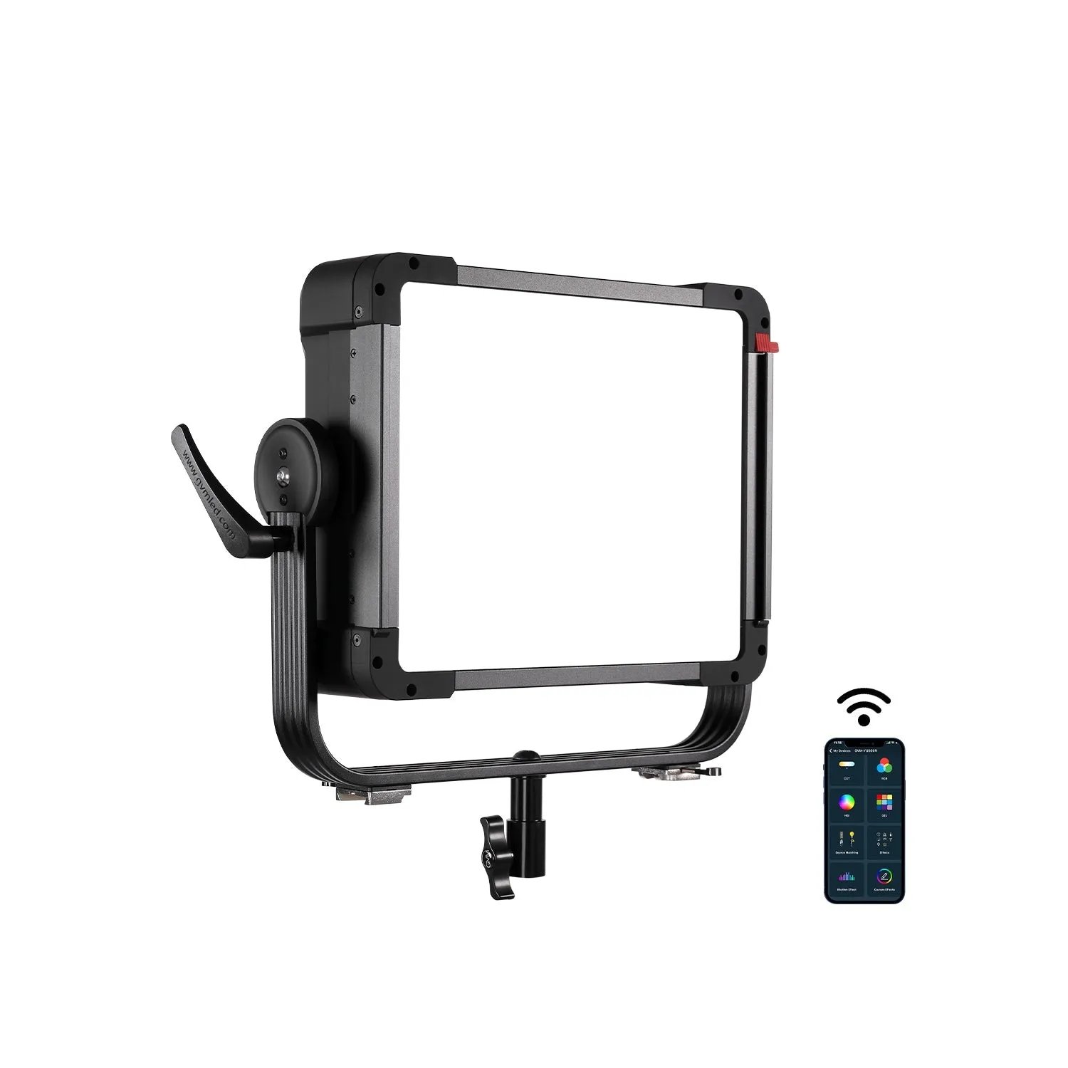 GVM YU200R Led Video Lights Panel Rgb And Bi-Color Studio Light