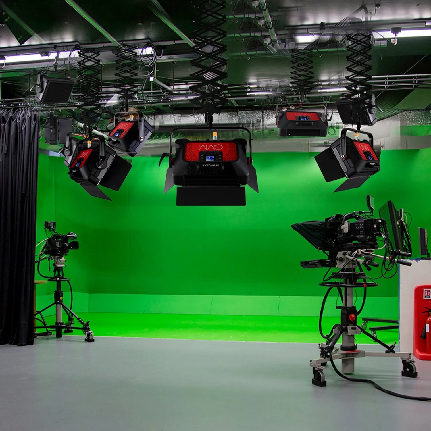 GVM YU200R Led Video Lights Panel Rgb And Bi-Color Studio Light