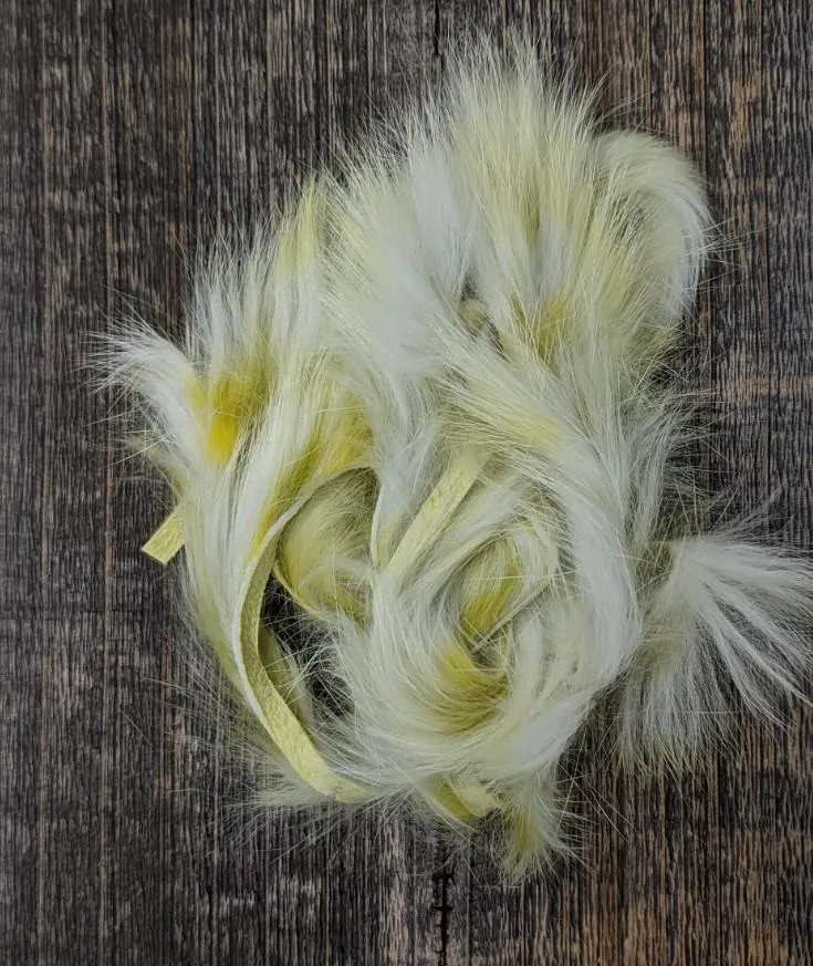 Hareline Dubbin Micro Groovy Bunny Strip