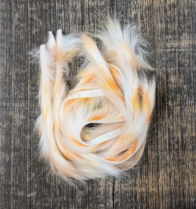 Hareline Dubbin Micro Groovy Bunny Strip