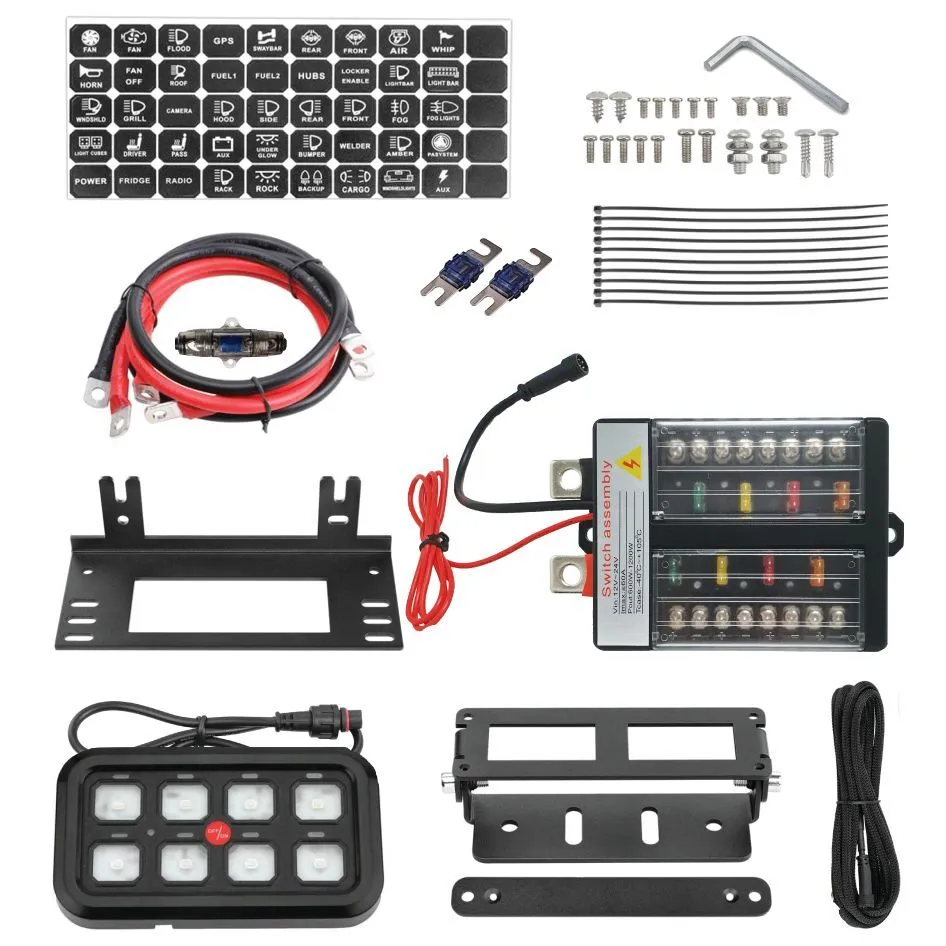 HULK Professional Smart 8 Way Switch Panel