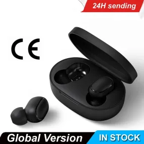 Instock Xiaomi Redmi Airdots Xiaomi Wireless earphone Voice control Bluetooth 5.0 Noise reduction Tap Control