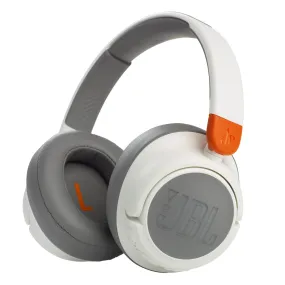 JBL JR 460NC Wireless Over-Ear Noise Canceling Kids Headphones (White)