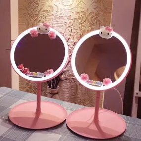 Kawaii Hello Kitty LED Light Mirror