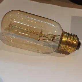 Led E27 EDISON Vintage T45 40W E27 EDISON  - Amber