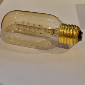 Led E27 EDISON Vintage T45 S 40W E27 EDISON - Amber