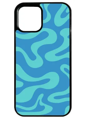 Liquid Swirl in Blue and Green