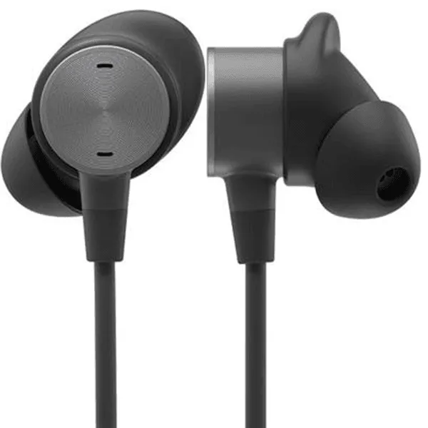 Logitech Zone Wired Earphones Earbuds Microphone Case Multi-Connect