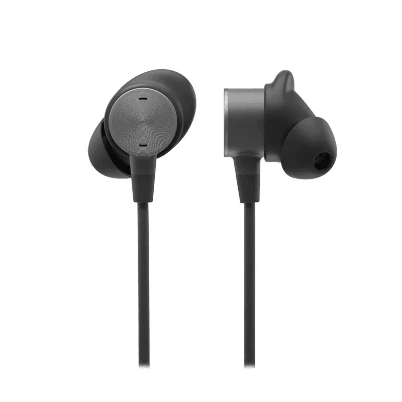 Logitech Zone Wired Earphones Earbuds Microphone Case Multi-Connect