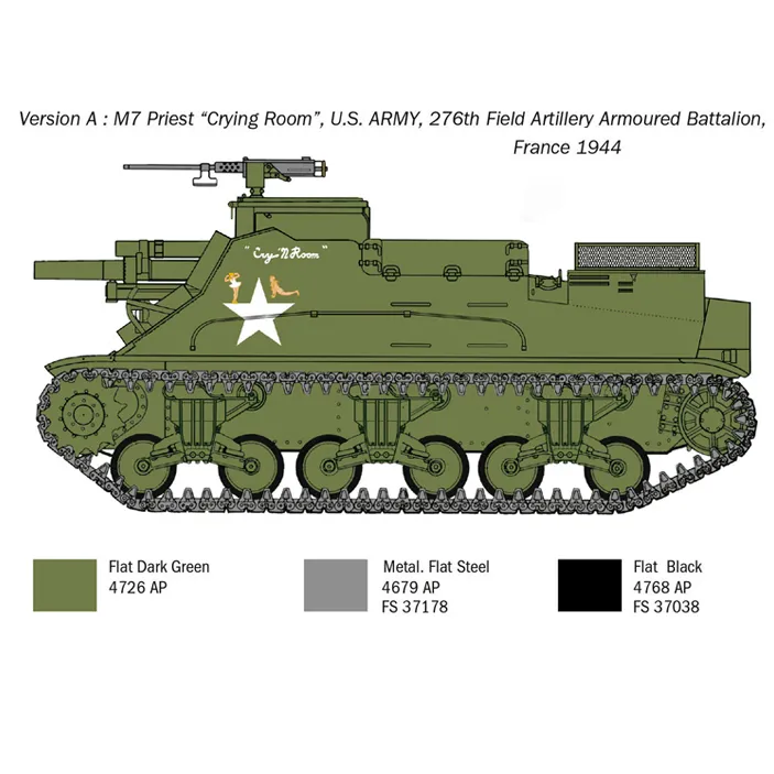 M7 Priest - 1:35 - Italeri - 6580