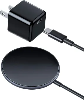 Magnetic Wireless Charger MagSafe Charger with 20W USB C Fast Charger