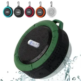 Mini Portable Waterproof Bluetooth Speaker with Suction Cup -Portable Waterproof Speaker