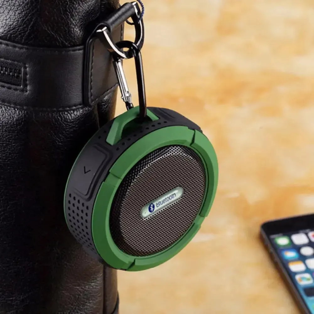 Mini Portable Waterproof Bluetooth Speaker with Suction Cup -Portable Waterproof Speaker