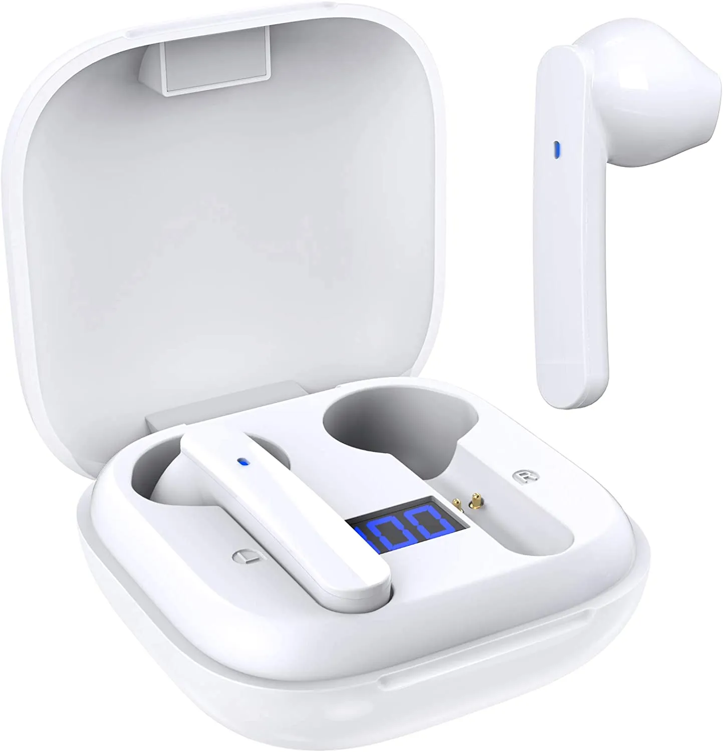 Miracase Wireless Earbuds Bluetooth 5.0 Headphones with USB-C Charging Case