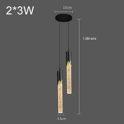 Modern Crystal Pendant Lamp