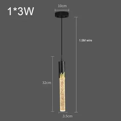 Modern Crystal Pendant Lamp