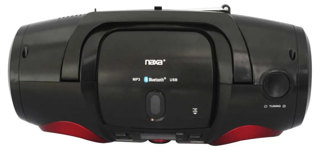 MP3/CD Boombox with Bluetooth®