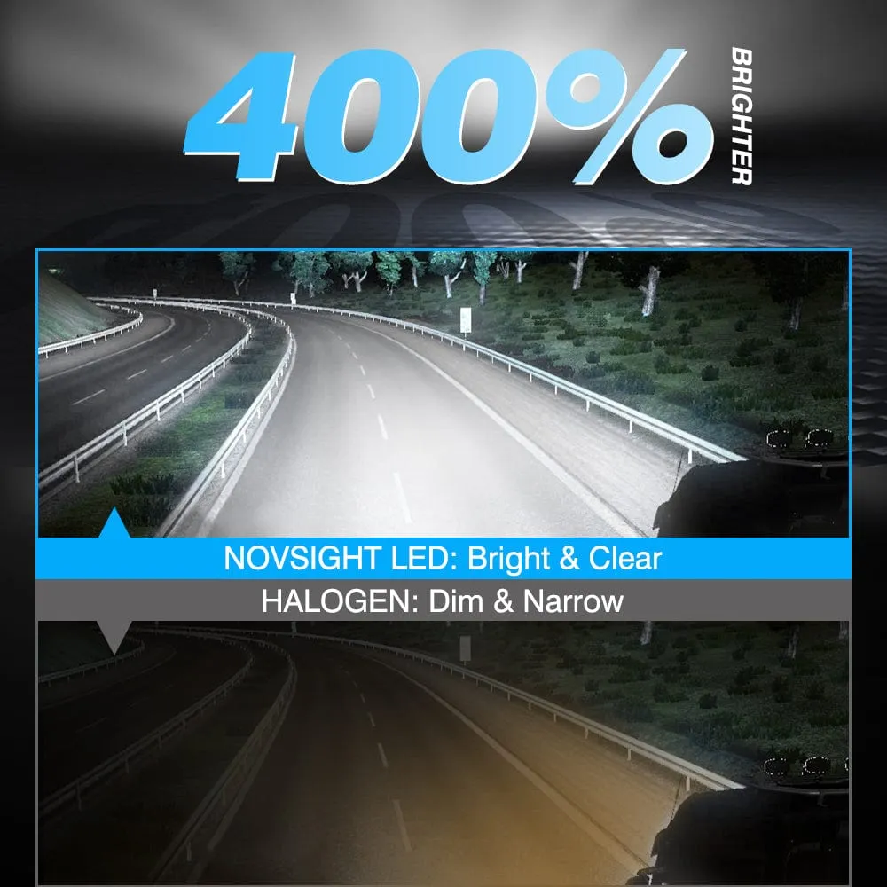 N58 Standard Series Wireless |  H7 LED Bulbs Mini Size 60W 12000LM 6500K White | 2 Bulbs