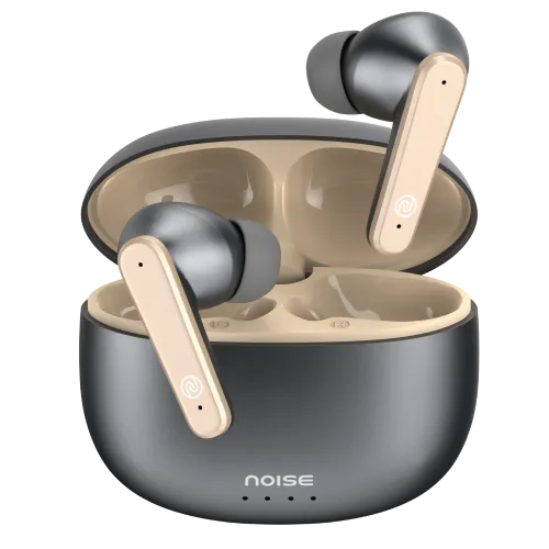 Noise Buds VS104 Max Truly Wireless In-Ear Earbuds with ANC(Up to 25dB),Up to 45H Playtime, Quad Mic with ENC, Instacharge (10 min = 180 min), 13mm Driver, BT v5.3