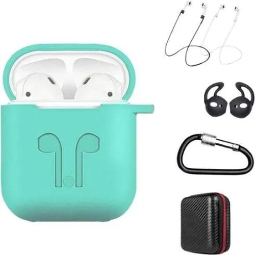 Oasis Teal Silicone Case Kit - Apple  Airpods (1st and 2nd Generation)