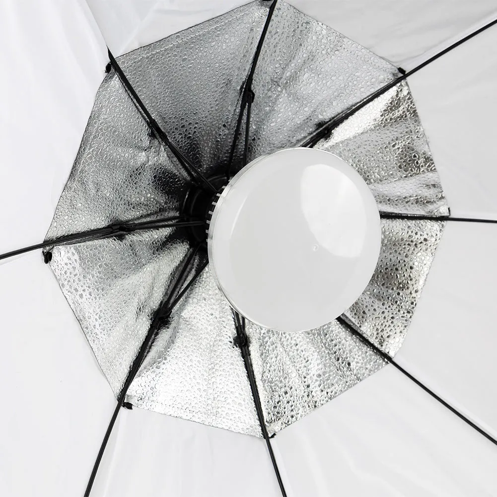 Octagon 'Kreator Kit' Double Dimmable LED Bi-Coloured Octagon Softbox Lighting Kit