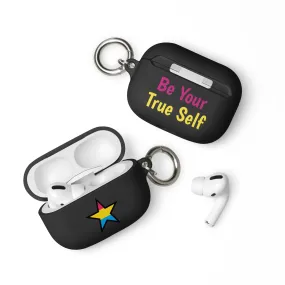 Pansexual Pan Pride Rubber Case for Apple AirPods - Star