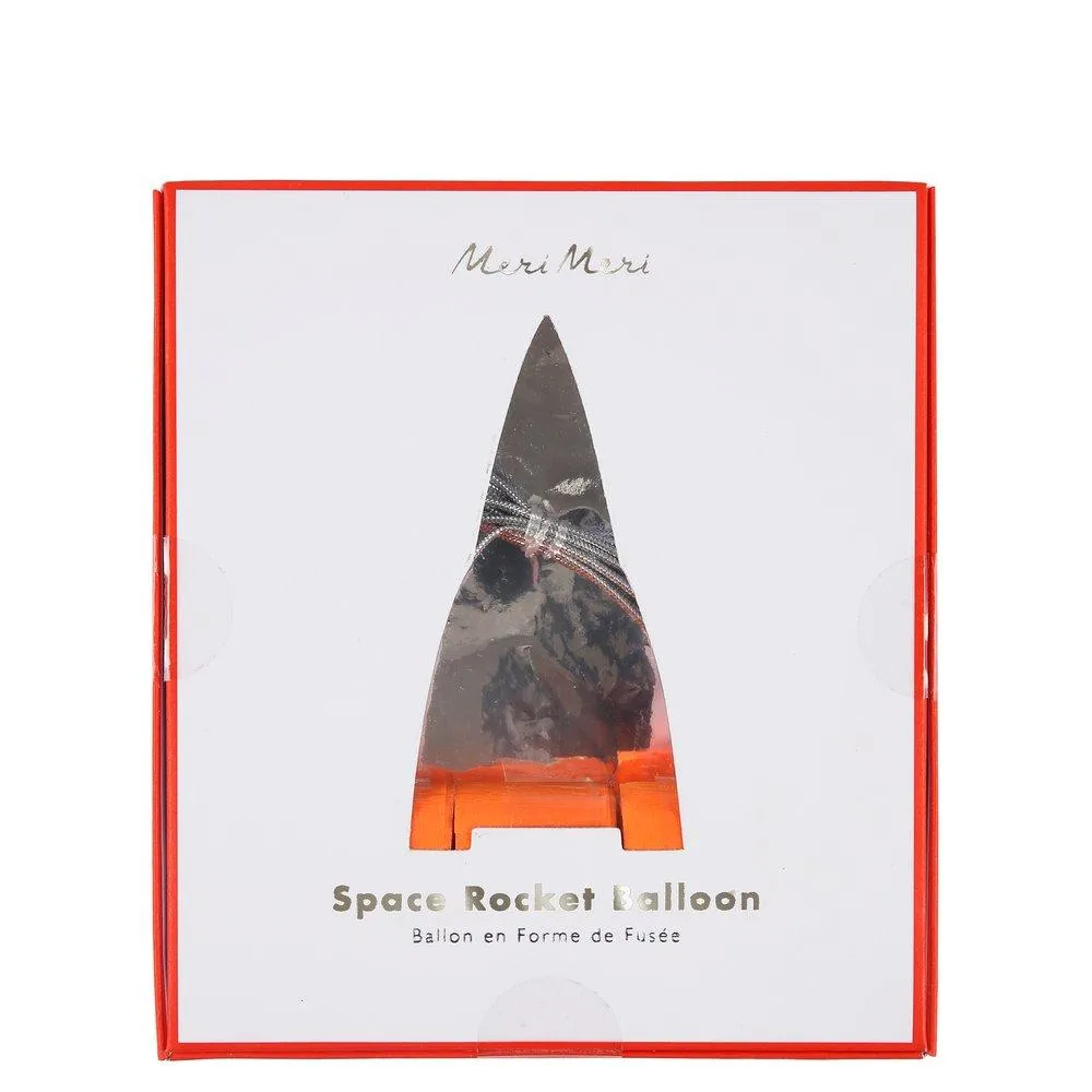 Party Balloon - Space Rocket Mylar Balloon