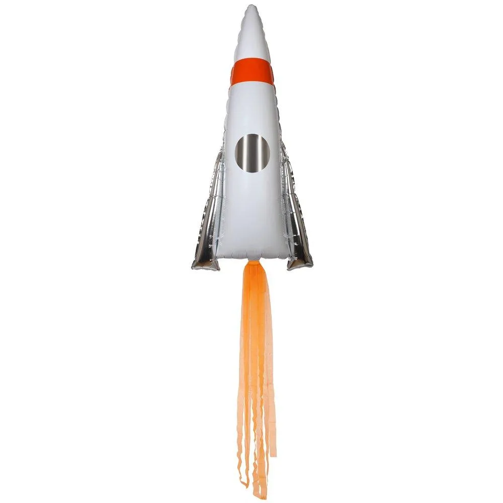 Party Balloon - Space Rocket Mylar Balloon