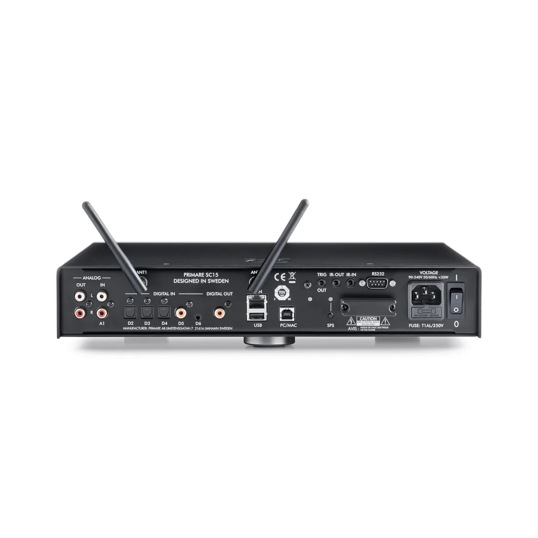Primare SC15 MK2 Prisma Network Player, Pre-Amp and DAC